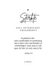 Beterschapskaart ik bid voor jou sterkte lijntekening 3