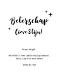 Beterschapskaart met superheld - ook superhelden worden ziek 3