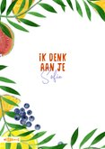 Beterschapskaart met veel fruit 2