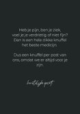 Beterschapskaart met vogel 3