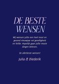 Blauwe kaart goed vrolijk magisch nieuwjaar regenboog 3