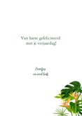 Botanisch versierde verjaardagstaart 3