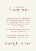 Communiekaart met naturel kleuren en trendy landschap 3