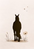 Condoleancekaart bij het verlies van een paard of pony 2