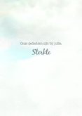 Condoleancekaart lief kind blauw 3
