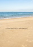 Condoleancekaart zee en strand 2