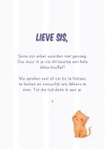 Dikke Knuffel | Lief kaartje voor een vriendin of zus 3