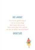 Een verjaardagskaart voor een coole jarige! 3