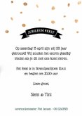 Feestelijke uitnodiging huwelijksjubileum 3