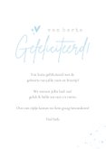 Felicitatie geboorte broertje - met grote zus bij wieg 3