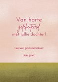 Felicitatie geboorte meisje met loopeendjes in pastelkleuren 3