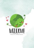 Felicitatie geboorte welkom kleine spruit grappig zoon 2