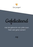 Felicitatie - geometrische giraf met goud 3