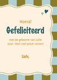 Felicitatie giraf met vlinder met kader en blokjes 3