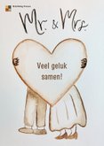 Felicitatie huwelijk echtpaar hart 2