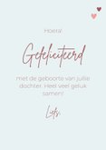 Felicitatie illustratie moeder met baby 3