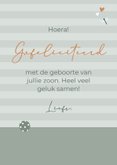 Felicitatie jongen teckel met bal 3