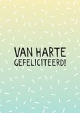 Felicitatie kaart je bent weer een jaartje wijzer geworden 2