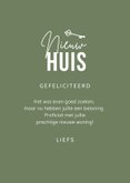 Felicitatie nieuwe woning nieuw huis sleutel huisjes 3