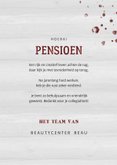 Felicitatie pensioen wijnglas met foto en leeftijd 3