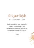 Felicitatiekaart 12,5jaar getrouwd koperen huwelijk ballon 3