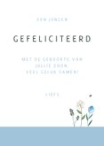 Felicitatiekaart - Egel met bloemen 3