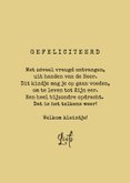 Felicitatiekaart geboorte baby jongen meisje christelijk 3