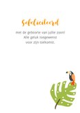 Felicitatiekaart geboorte - leeuw jongen 3