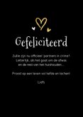 Felicitatiekaart grappig getrouwd rip single life 3