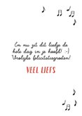 Felicitatiekaart met ba-na-na-na 3