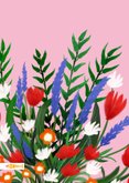 Felicitatiekaart met Hollands boeket 2