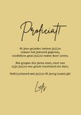 Felicitatiekaart mijlpaal trouwdag huwelijksjubileum hartjes 3