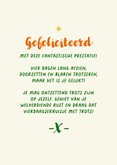 Felicitatiekaart Nijmeegse vierdaagse gladiolen schoen wow 3