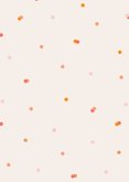 Felicitatiekaartje confetti pastel welcome little one roze 2