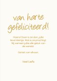 felicitatiekaartje geboorte meisje waslijn roze gestreept 3