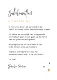 Fotokaart met 2 foto's voor gouden huwelijk met eigen foto 3