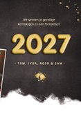 Fotokaart nieuwjaarskaart fotocollage en 2027 3