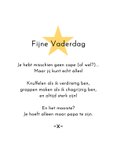 Fotokaart vaderdagkaart hip modern superheld collage 3