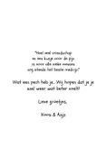 Friese kaart 'Tútsje der op?' 3