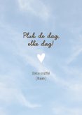 Gedichtenkaart Lief het leven 3