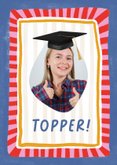 Geslaagd kaart gefeliciteerd petje af 'Cum Laude' diploma 2