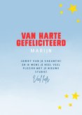 Geslaagdkaart met vlag en wimpel met aanpasbare achtergrond 3