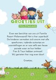 Gezellige fotocollage kaart 'Groetjes uit Molenwaard' 3