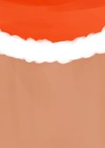 Grappig kerstkaartje illustratie rendier closeup Achterkant