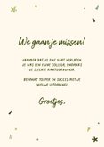 Grappige bedankkaart met een peer en woordgrap 3