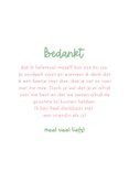 Grappige bedankkaart met illustratie van gekke lama's 3