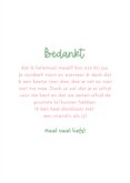 Grappige bedankkaart met illustratie van gekke lama's 3