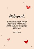 Grappige en schattige moederdagkaart voor een hondenmoeder 3
