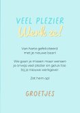 Grappige, felicitatie hondenkaart van hondjes met stropdas 3