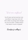 Grappige jubileumkaart van hondjes met stropdas 3